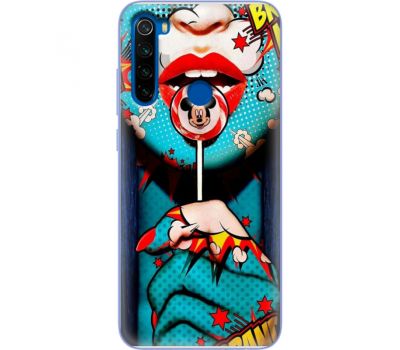 Силіконовий чохол BoxFace Xiaomi Redmi Note 8T Girl Pop Art (38532-up2444)