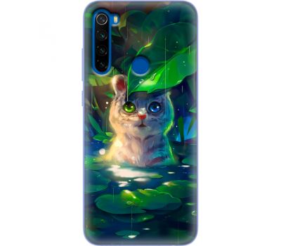 Силіконовий чохол BoxFace Xiaomi Redmi Note 8T White Tiger Cub (38532-up2452)