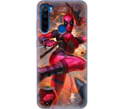 Силіконовий чохол BoxFace Xiaomi Redmi Note 8T Woman Deadpool (38532-up2453)