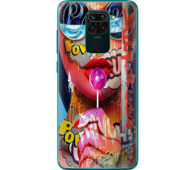 Силіконовий чохол BoxFace Xiaomi Redmi Note 9 Colorful Girl (39801-up2443)