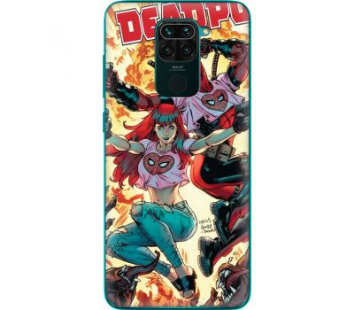 Силіконовий чохол BoxFace Xiaomi Redmi Note 9 Deadpool and Mary Jane (39801-up2454)