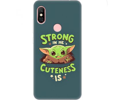 Силіконовий чохол BoxFace Xiaomi Redmi Note 6 Pro Strong in me Cuteness is (35452-up2337)