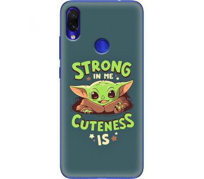 Силіконовий чохол BoxFace Xiaomi Redmi Note 7 Strong in me Cuteness is (36202-up2337)