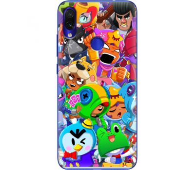 Силіконовий чохол BoxFace Xiaomi Redmi Note 7 friends brawl stars (36202-up2403)