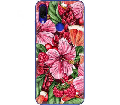 Силіконовий чохол BoxFace Xiaomi Redmi Note 7 Tropical Flowers (36202-up2416)