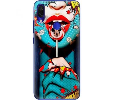 Силіконовий чохол BoxFace Xiaomi Redmi Note 7 Girl Pop Art (36202-up2444)