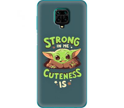 Силіконовий чохол BoxFace Xiaomi Redmi Note 9S Strong in me Cuteness is (39475-up2337)