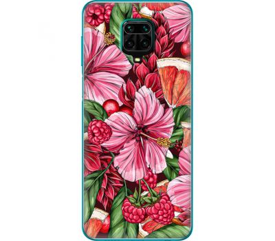 Силіконовий чохол BoxFace Xiaomi Redmi Note 9S Tropical Flowers (39475-up2416)