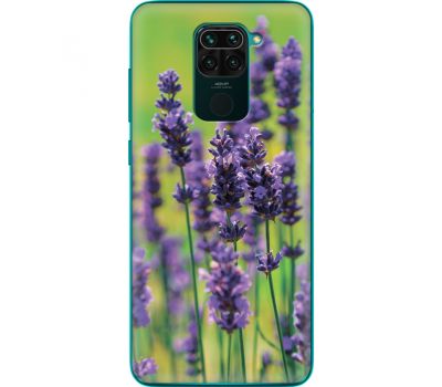 Силіконовий чохол BoxFace Xiaomi Redmi Note 9 Green Lavender (39801-up2245)