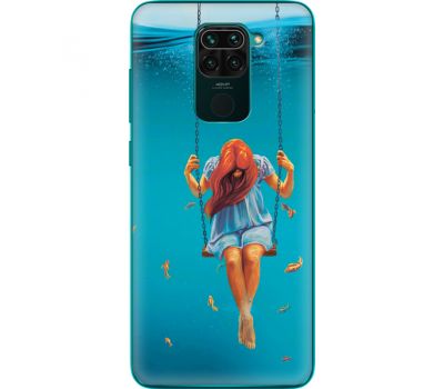 Силіконовий чохол BoxFace Xiaomi Redmi Note 9 Girl In The Sea (39801-up2387)