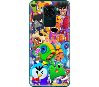 Силіконовий чохол BoxFace Xiaomi Redmi Note 9 friends brawl stars (39801-up2403)