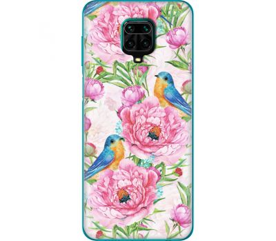 Силіконовий чохол BoxFace Xiaomi Redmi Note 9 Pro / 9 Pro Max Birds and Flowers (39806-up2376)