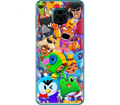 Силіконовий чохол BoxFace Xiaomi Redmi Note 9 Pro / 9 Pro Max friends brawl stars (39806-up2403)