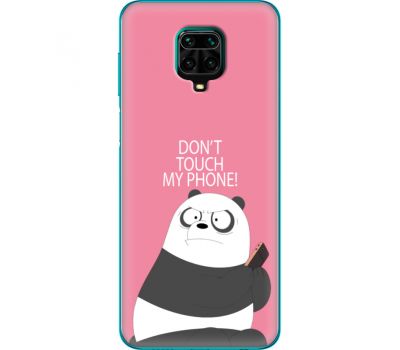 Силіконовий чохол BoxFace Xiaomi Redmi Note 9 Pro / 9 Pro Max Dont Touch My Phone Panda (39806-up2425)