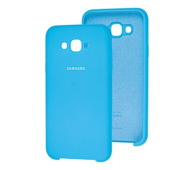 Чохол для Samsung Galaxy J7 (J700) Silky Soft Touch світло синій