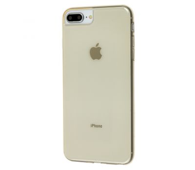 Чохол Fshang Q Colour для iPhone 6 Plus 7 Plus / 8 Plus золотисто-прозорий