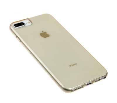 Чохол Fshang Q Colour для iPhone 6 Plus 7 Plus / 8 Plus золотисто-прозорий 1939831