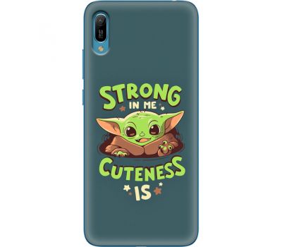 Силіконовий чохол BoxFace Huawei Y6 2019 Strong in me Cuteness is (36451-up2337)
