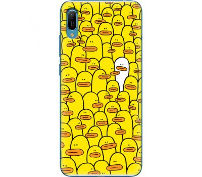 Силіконовий чохол BoxFace Huawei Y6 2019 Yellow Ducklings (36451-up2428)