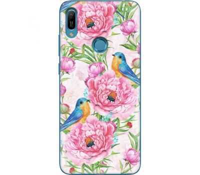 Силіконовий чохол BoxFace Huawei Y6 Prime 2019 Birds and Flowers (36648-up2376)