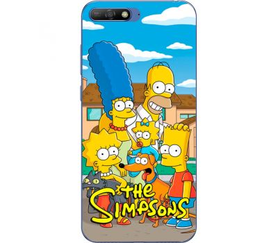 Силіконовий чохол BoxFace Huawei Y6 2018 The Simpsons (33371-up2391)