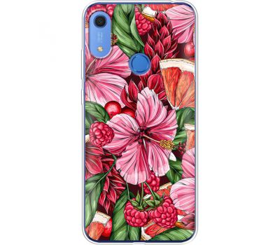 Силіконовий чохол BoxFace Huawei Y6s Tropical Flowers (38864-up2416)