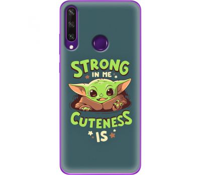 Силіконовий чохол BoxFace Huawei Y6p Strong in me Cuteness is (40017-up2337)