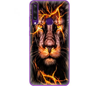 Силіконовий чохол BoxFace Huawei Y6p Fire Lion (40017-up2437)