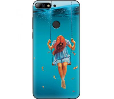 Силіконовий чохол BoxFace Huawei Y7 Prime 2018 Girl In The Sea (33373-up2387)