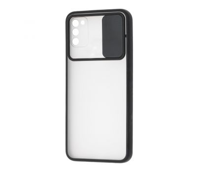Чохол для Samsung Galaxy A41 (A415) LikGus Camshield camera protect чорний