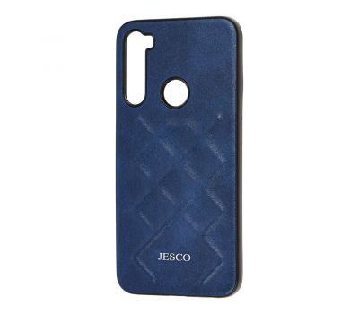 Чохол для Xiaomi Redmi Note 8 Jesco Leather синій