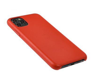 Чохол для iPhone 11 Pro Max Leather classic "червоний" 1975511