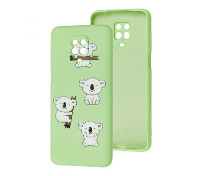 Чохол для Xiaomi  Redmi Note 9s/9 Pro Wave Fancy koala / mint gum