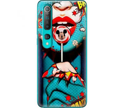 Силіконовий чохол BoxFace Xiaomi Mi 10 Girl Pop Art (39436-up2444)