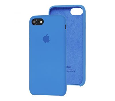 Чохол Silicon для iPhone 7 / 8 case синій джинсовий