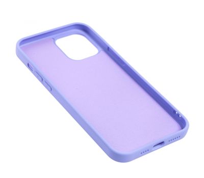 Чохол для iPhone 12 Pro Max Art case світло-фіолетовий 1988920