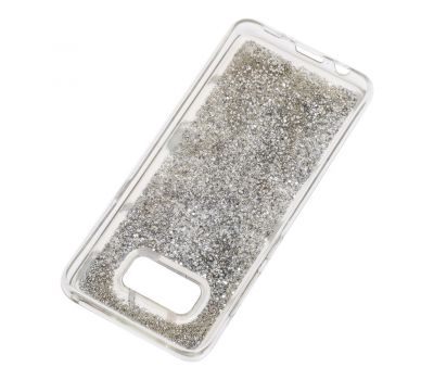 Чохол для Samsung Galaxy S8 (G950) Блискітка вода срібляста "пудра і помада" 1990219