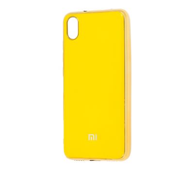 Чохол для Xiaomi Redmi 7A Silicone case (TPU) жовтий