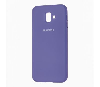 Чохол для Samsung Galaxy J6+ 2018 (J610) Silicone Full лавандовий сірий 200090