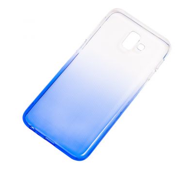Чохол для Samsung Galaxy J6+ 2018 (J610) Gradient Design біло-блакитний 2000559