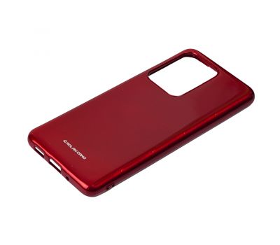 Чохол для Samsung Galaxy S20 Ultra (G988) Molan Cano Jelly глянець бордовий 2000624