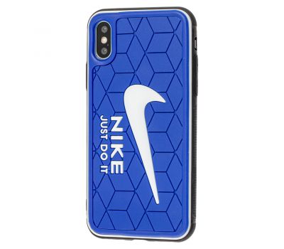 Чохол для iPhone X / Xs Sneakers Nike синій