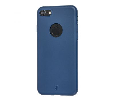 Чохол Fshang для iPhone 7/8 Soft Colour синій