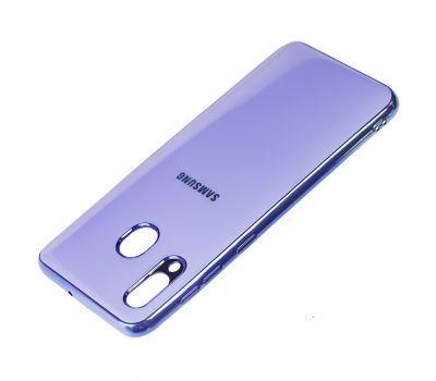 Чохол для Samsung Galaxy A20 / A30 Silicone case (TPU) бузковий 2010409