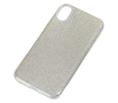 Чохол для iPhone Xr Shining Glitter сріблястий 2014154
