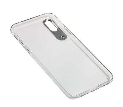 Чохол для iPhone X/Xs Rock Classy Protection прозорий - срібло 2019317
