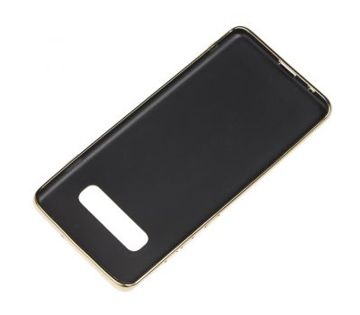 Чохол для Samsung Galaxy S10 (G973) Silicone case (TPU) жовтий 2030585