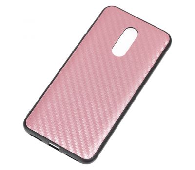 Чохол для Xiaomi Redmi 5 Plus hard carbon рожевий 2034875