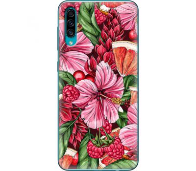 Силіконовий чохол BoxFace Samsung A307 Galaxy A30s Tropical Flowers (38164-up2416)