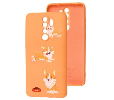 Чохол Xiaomi Redmi Note 8 Pro Wave Fancy corgi / peach